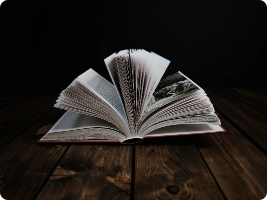 Open Book Background